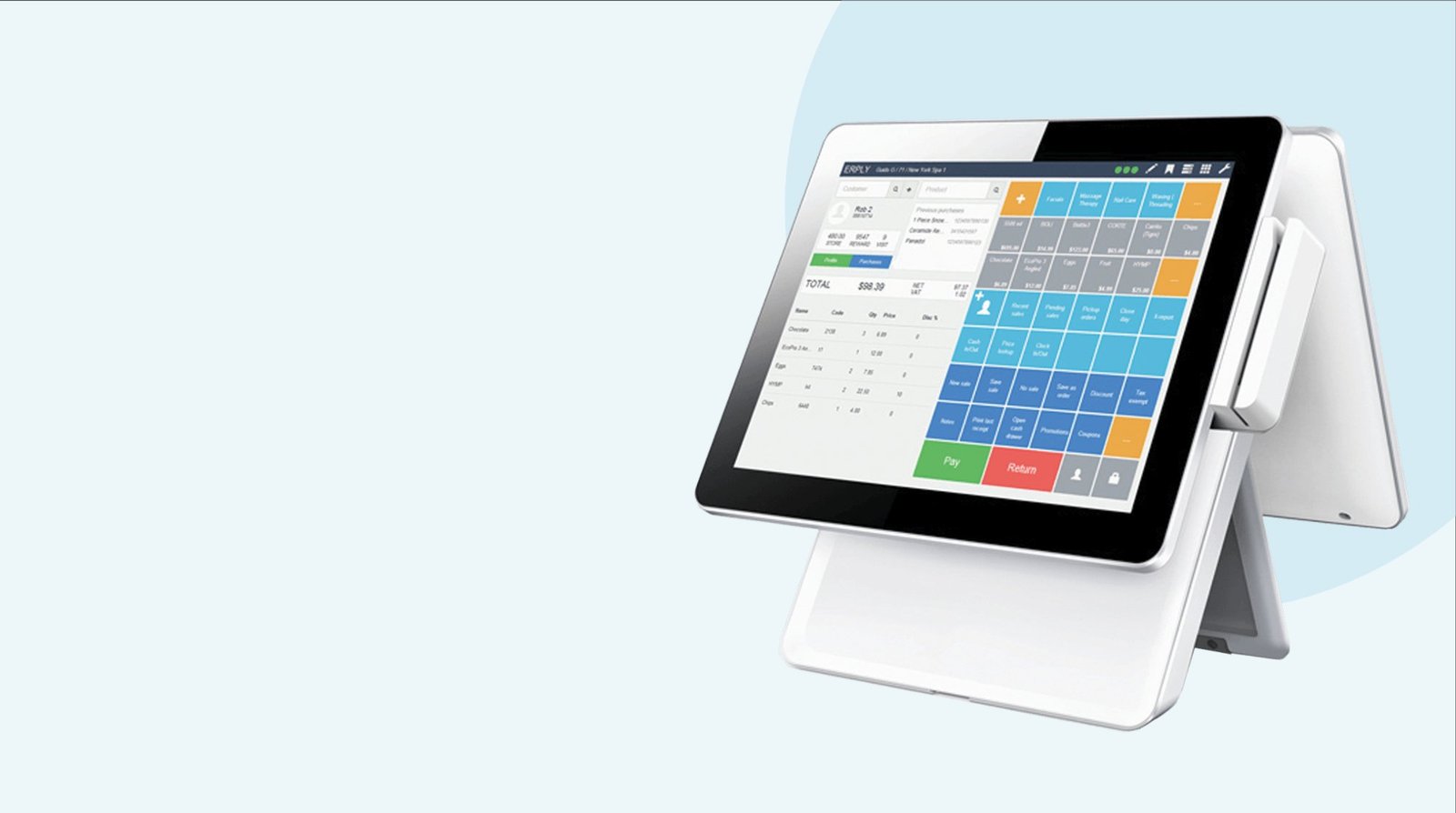 Cashier Ace Dual-Screen POS